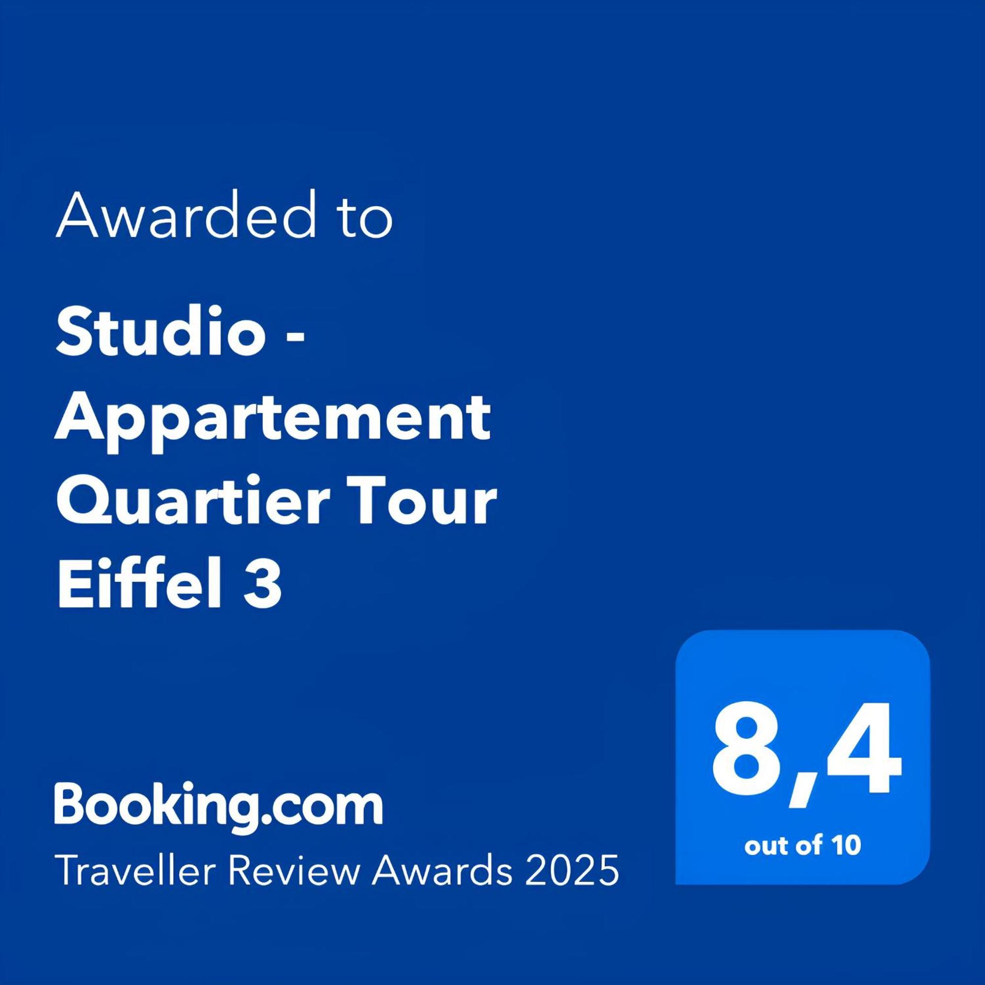Studio - Appartement Quartier Tour Eiffel 3 Free Netflix Paris Ngoại thất bức ảnh